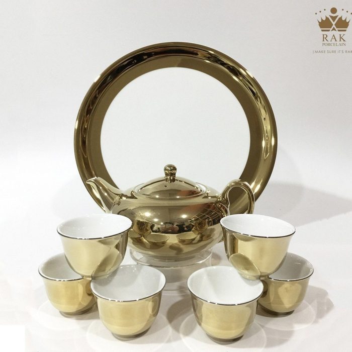 Bộ trà 0.7L Nano Ultra Gold Rak Porcelain