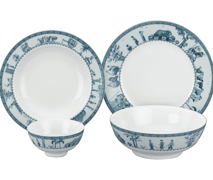 Bộ đồ ăn 09 sản phẩm - Jasmine - Thôn Dã