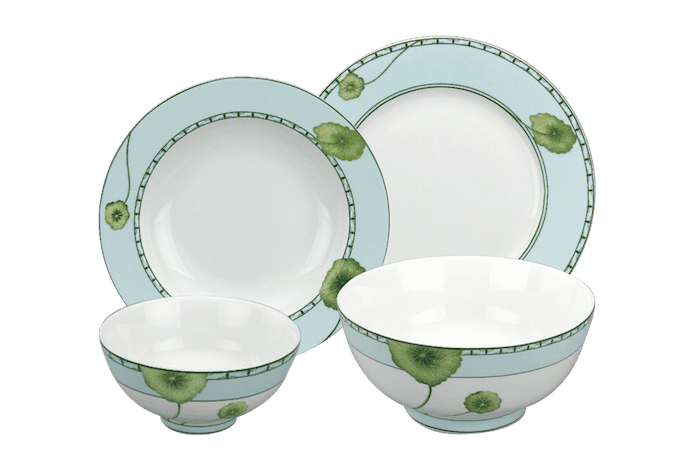 Bộ đồ ăn 09 sản phẩm - Jasmine - Tích Tuyết Thảo