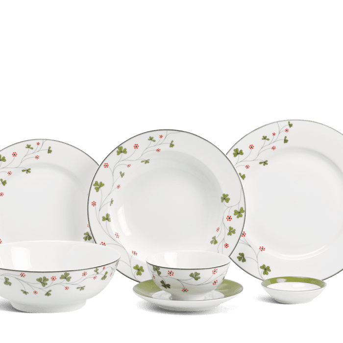 Bộ đồ ăn 10 người 36 sản phẩm Jasmine Hoa May Mắn Minh Long 1