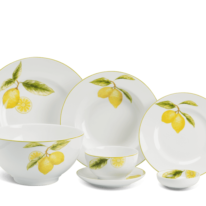 Bộ đồ ăn 6 người 25 sản phẩm - Camellia - Quả Chanh Minh Long 1