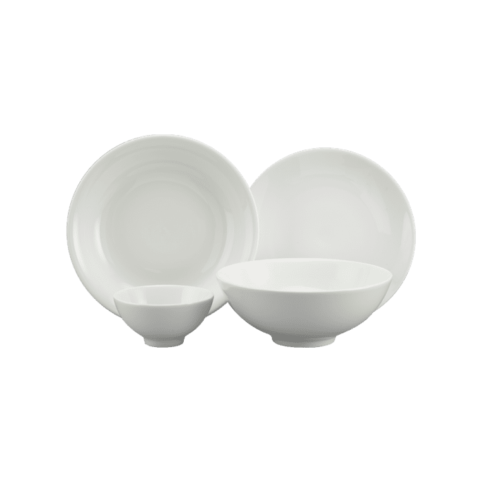Bộ đồ ăn 9 sp - Daisy IFP - Trắng Ngà Minh Long 1