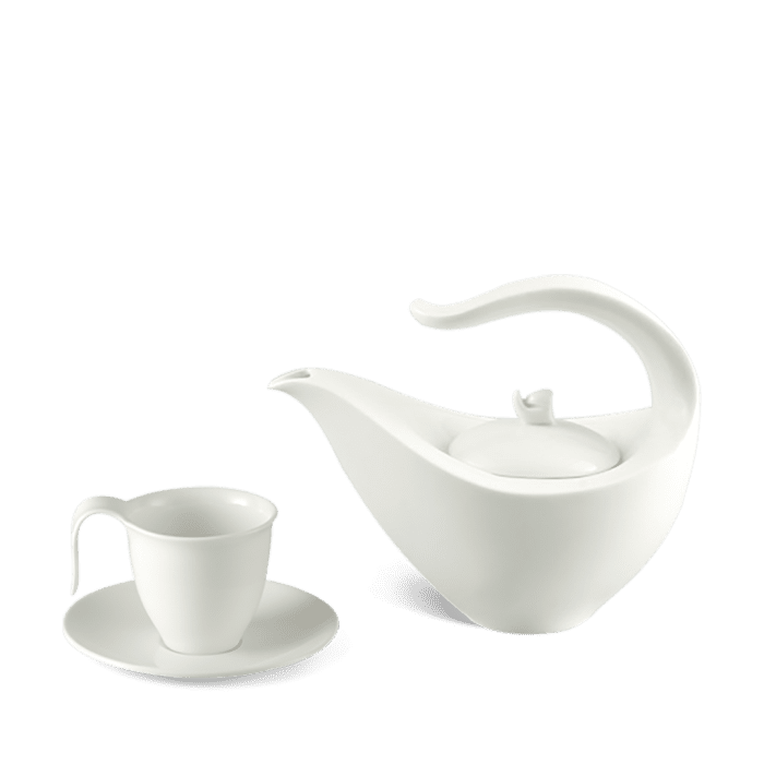 Bộ trà 0.45 L - Anh Vũ - Trắng Ngà