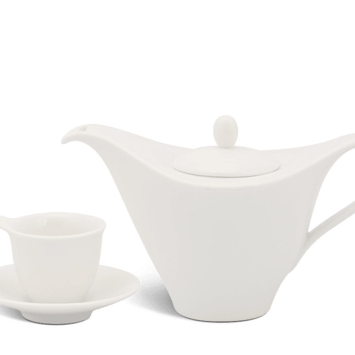 Bộ trà cao 0.45 L - Anh Vũ - Trắng Ngà