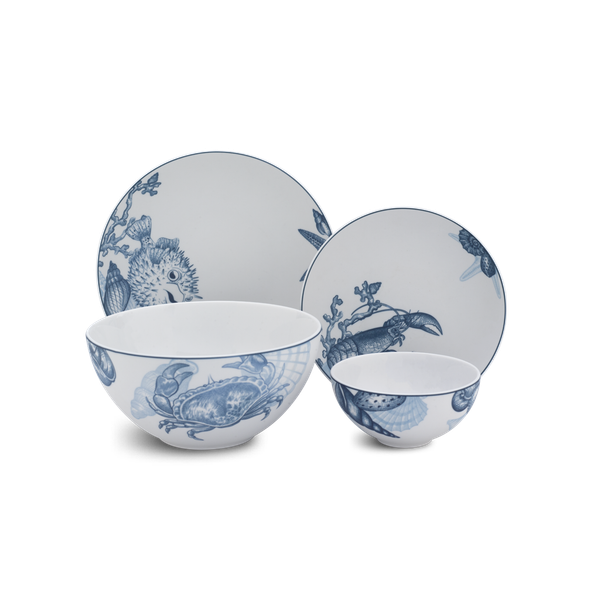 Bộ bàn ăn 9SP Đại Dương gốm sứ Minh Long