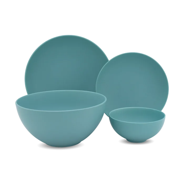 Bộ bàn ăn 9SP Timeless màu gốm sứ Minh Long