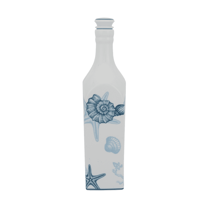 Chai sứ dưỡng sinh vuông 1.0 L + nắp - Đại Dương