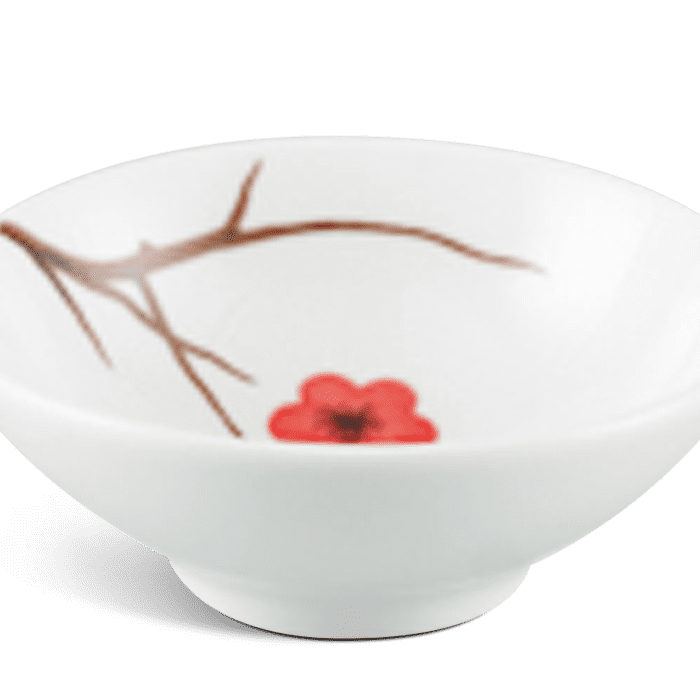 Chén chấm 9 cm Daisy Hồng Mai