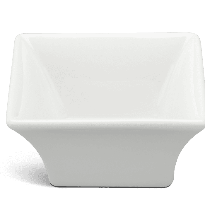 Chén chấm vuông 7 cm - Anh Vũ - Trắng Ngà