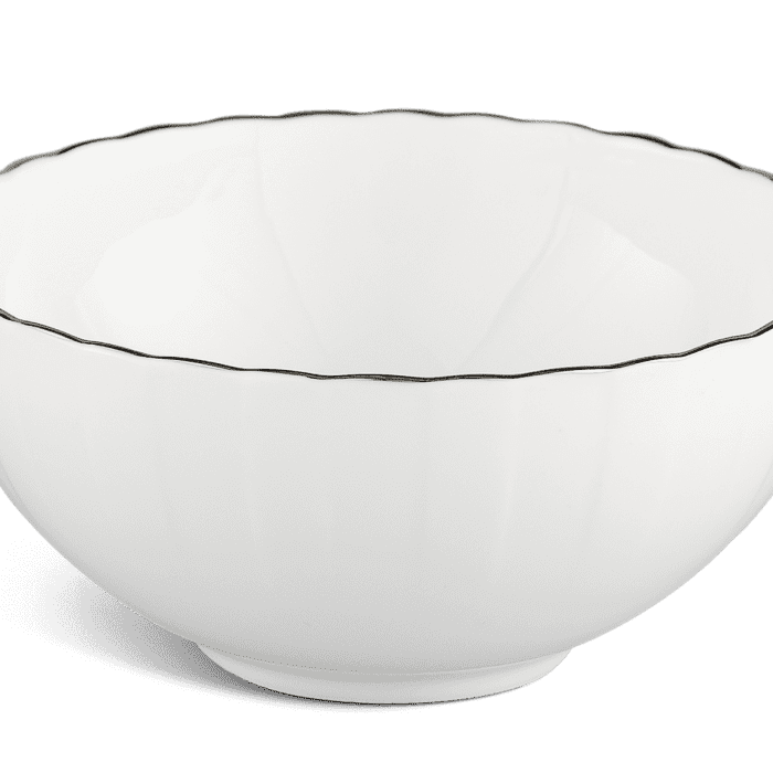 Chén cơm 12 cm - Ngọc Biển - Chỉ Bạch Kim