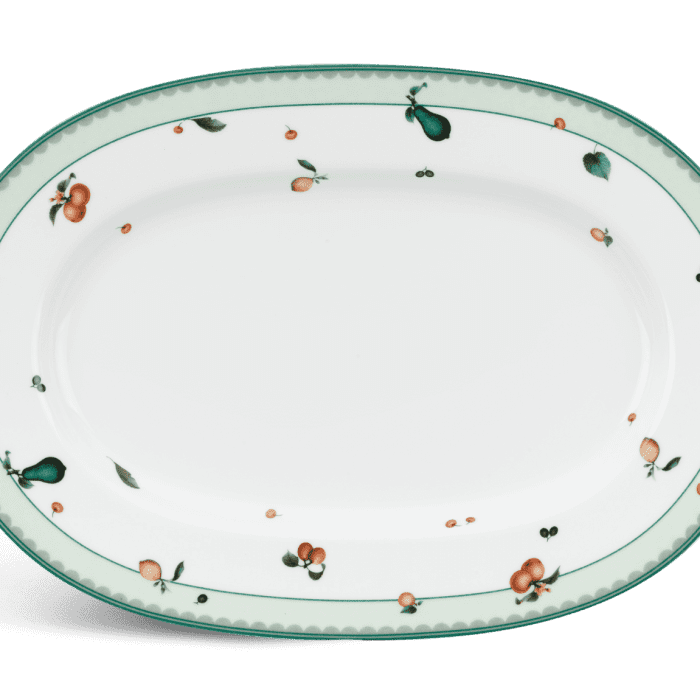 Dĩa oval 32 cm - Camellia - Quả Ngọt