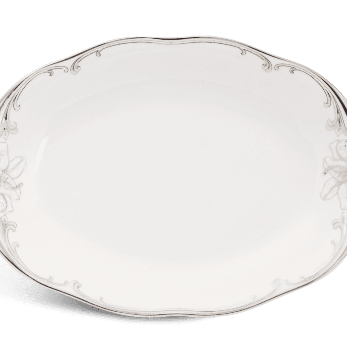Dĩa oval 32 cm - Đài Các - Trang trí Bạch Kim