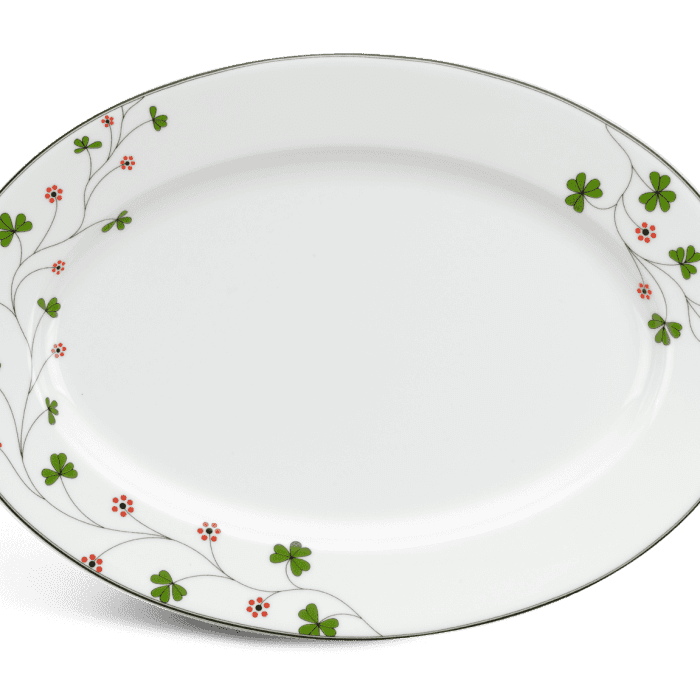 Dĩa oval 32 cm - Jasmine - Hoa May Mắn
