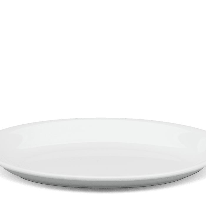 Dĩa oval ảo 21 cm - Daisy - Trắng
