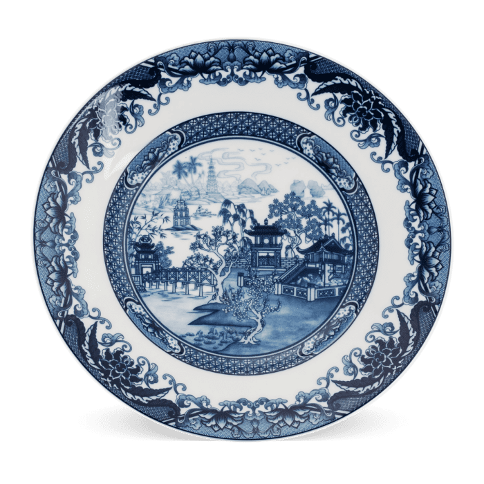 Dĩa tròn 20 cm - Hoàng Cung - Hồn Việt