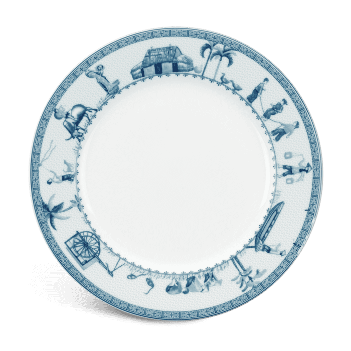Dĩa tròn 22 cm - Jasmine - Thôn Dã