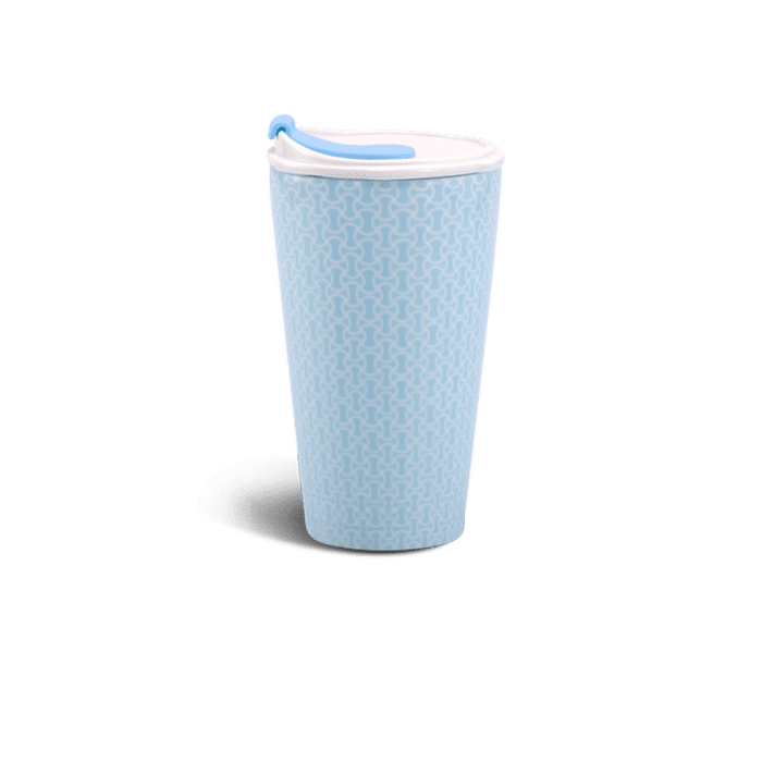 Ly sứ dưỡng sinh 0.48 L - Nắp ống hút (K1) - Tiny 2