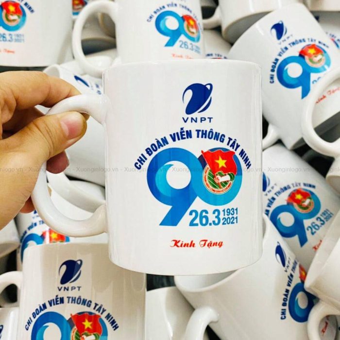 Ly Sứ In Logo NV49