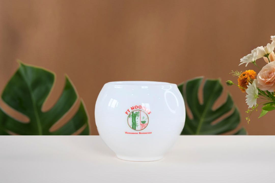 Quà Tặng In Logo PT Noodles Lên Ly