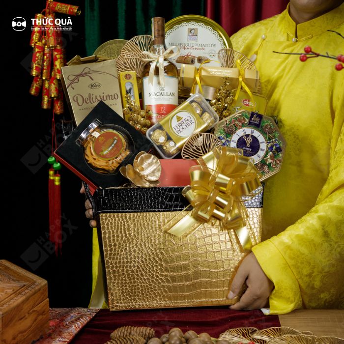 Giỏ Quà Tết Xuân Phát Tài Thức Quà HPG079