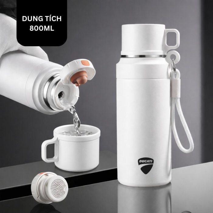Bình Nước Giữ Nhiệt Dung Tích Lớn Thiết Kế Cao Cấp Tặng Nhân Viên Dịp Kỉ Niệm