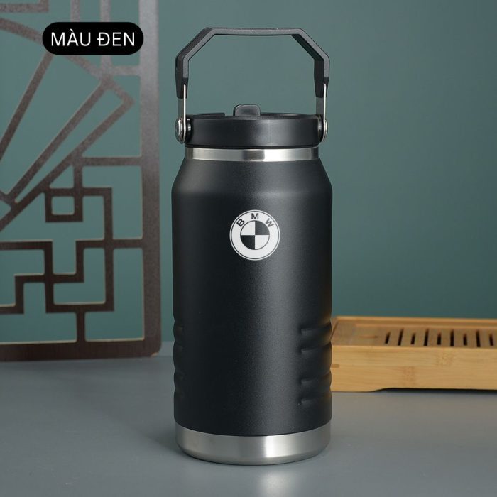 Bình Giữ Nhiệt Có Quai Cầm Tiện Lợi - Quà Tặng Kỷ Niệm Khách Hàng Vip