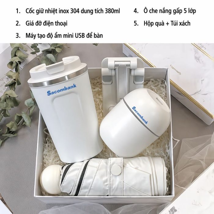 Set Quà Doanh Nghiệp Tặng Nhân Viên Sự Kiện Hội Nghị Thường Niên Và Ngày Phụ Nữ