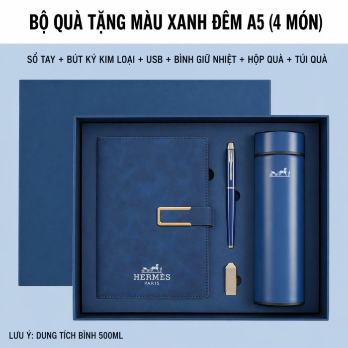 Set Quà Doanh Nghiệp Cao Cấp Tặng Đối Tác Dịp Lễ Kỷ Niệm Thành Lập Công Ty