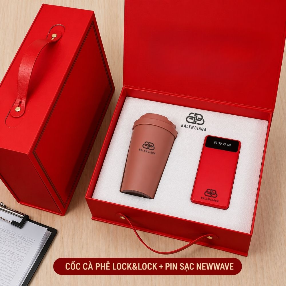 Bộ Quà Tặng Doanh Nghiệp Phối Thương Hiệu Cao Cấp Tặng Đối Tác Chiến Lược