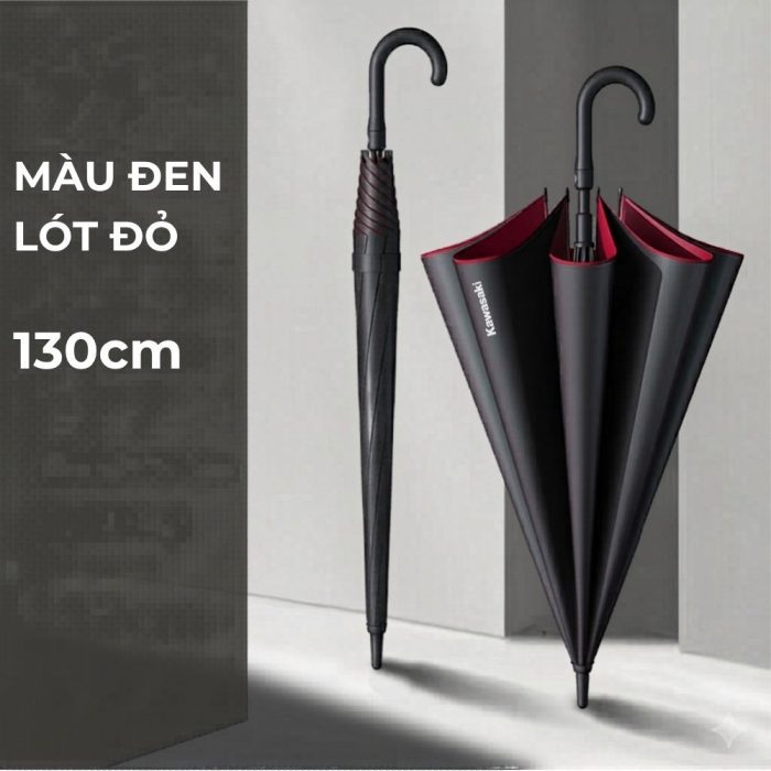 Ô Dù Tự Động Dài Có Bao Đựng Ô Kích Thước Lớn 150 cm