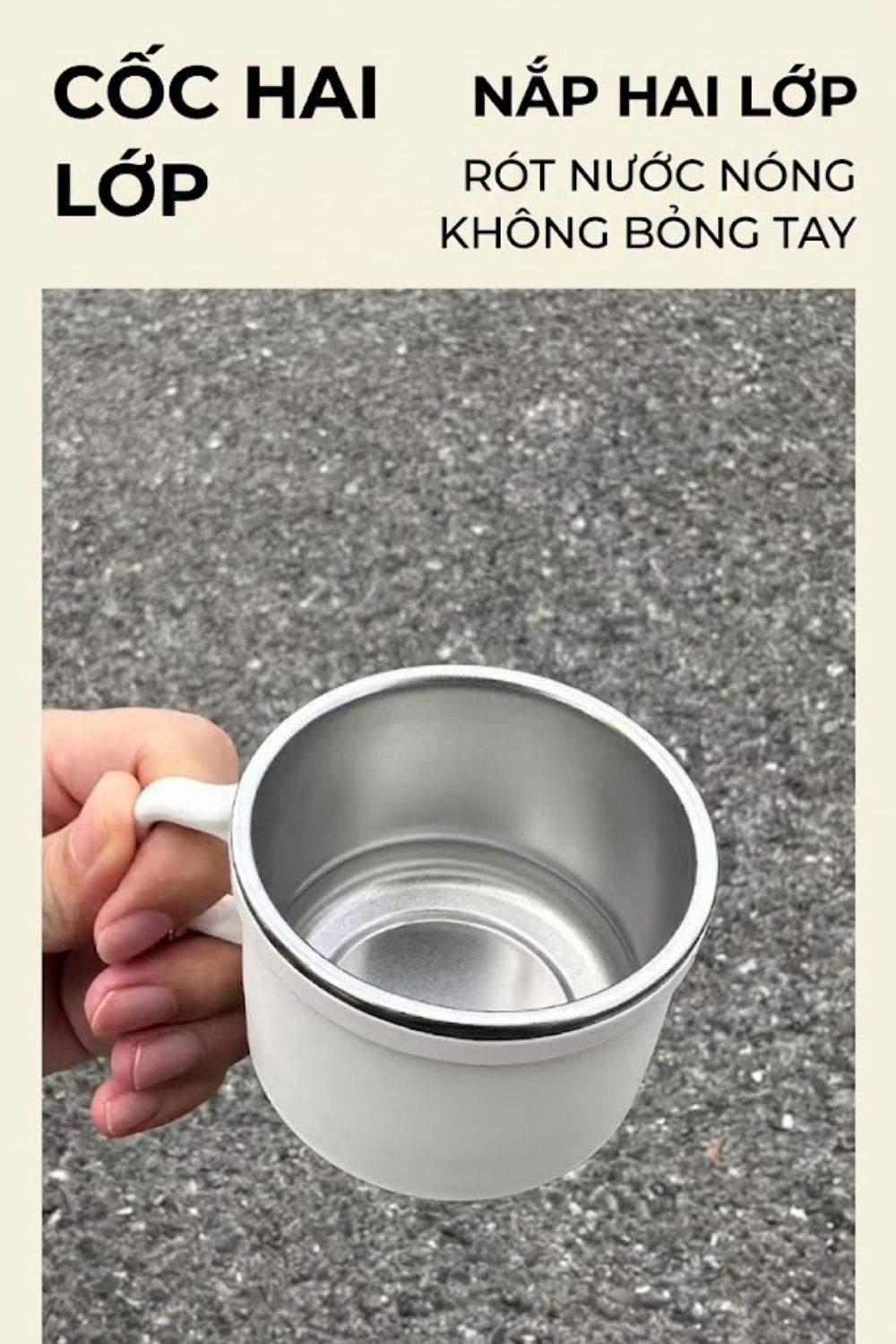 Bình Nước Giữ Nhiệt Dung Tích Lớn Thiết Kế Cao Cấp Tặng Nhân Viên Dịp Kỉ Niệm