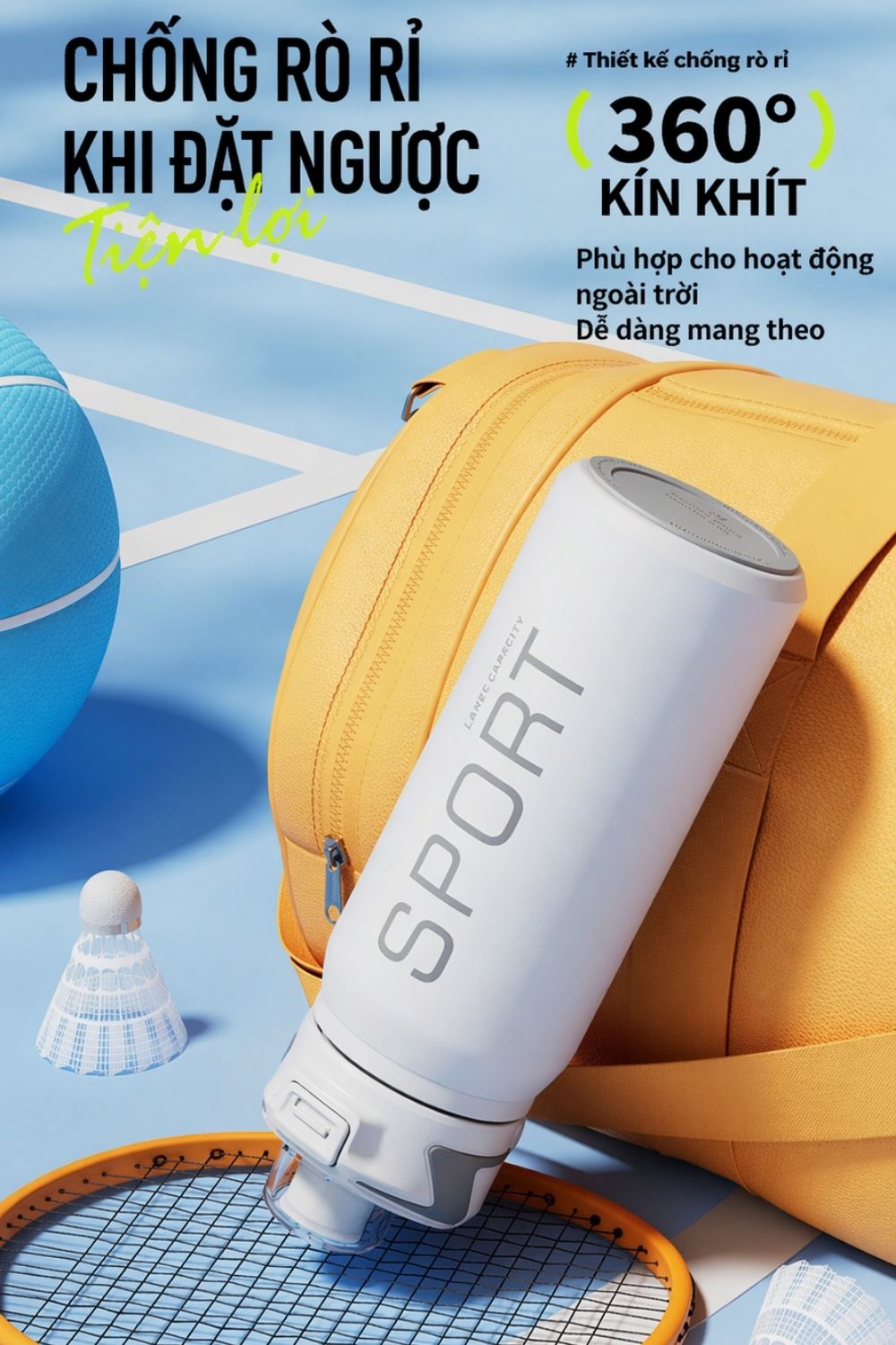 Bình Giữ Nhiệt Thể Thao - Quà Tặng Sự Kiện Đầu Năm Cho Nhân Viên