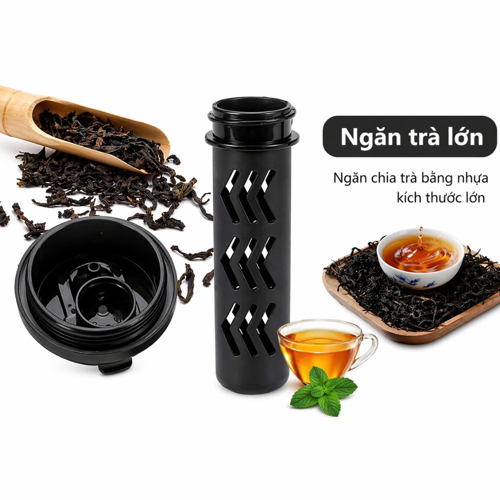 11 Ly Giữ Nhiệt Có Quai Xách Thép - Quà Tặng Khách Hàng VIP