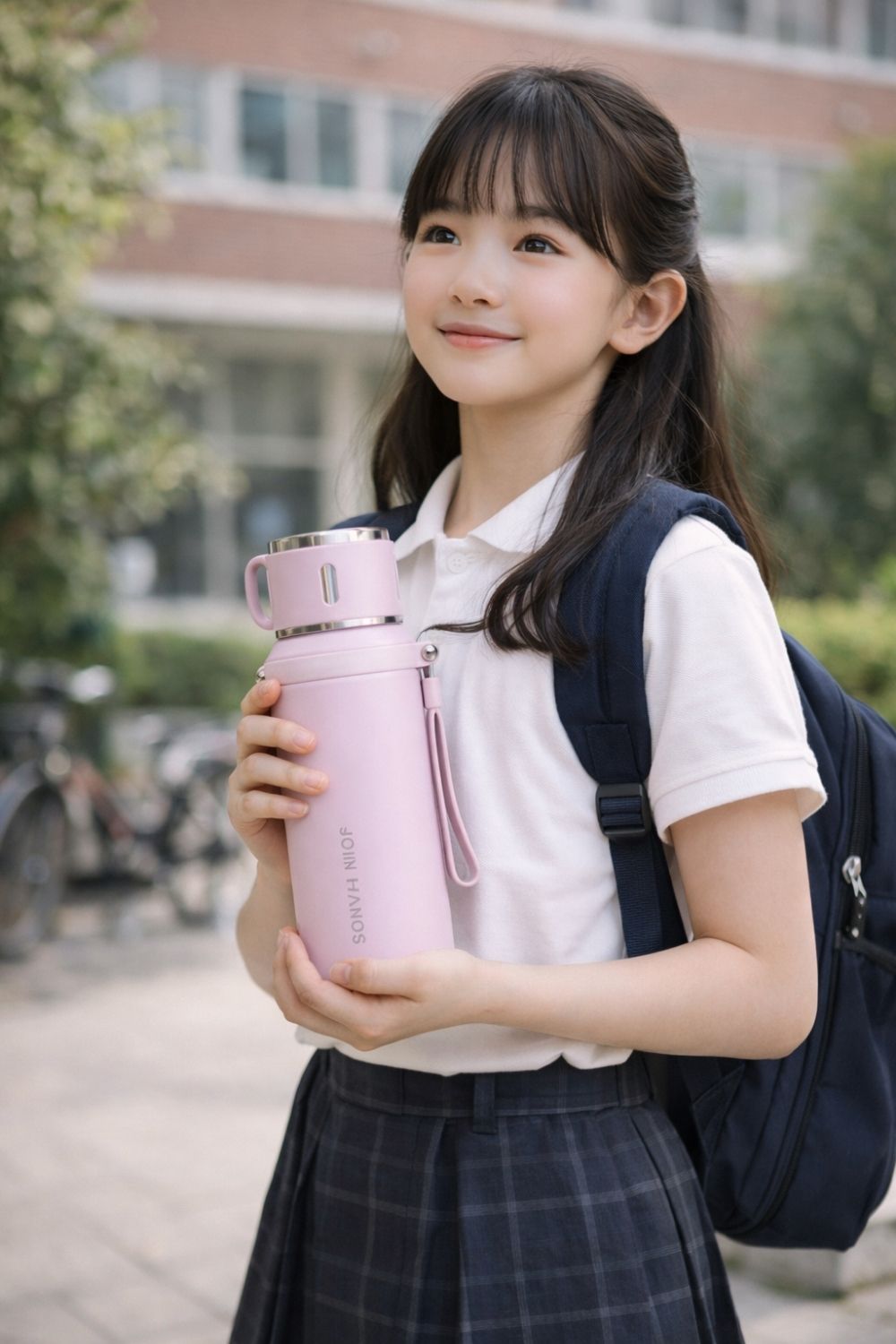 Bình Giữ Nhiệt Thép Không Gỉ Dung Tích 600ml Siêu Lớn Quà Tặng Nhân Viên Cuối Năm
