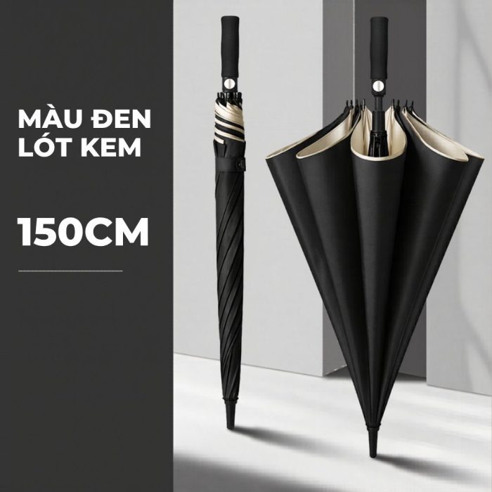 Ô Dù Tự Động Hai Lớp Cho Đối Tác Kích Thước Lớn 150 cm