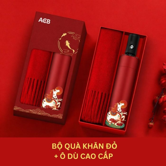 Combo Quà Tết Doanh Nghiệp Tặng Khách Hàng Thân Thiết Bình An May Mắn Cả Năm