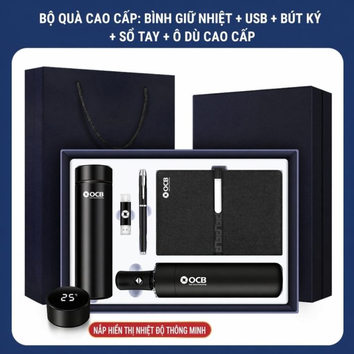 Bộ Quà Doanh Nghiệp Ý Nghĩa Phát Triển - Quà Tặng Nhân Viên Year End Party Tổng Kết Năm