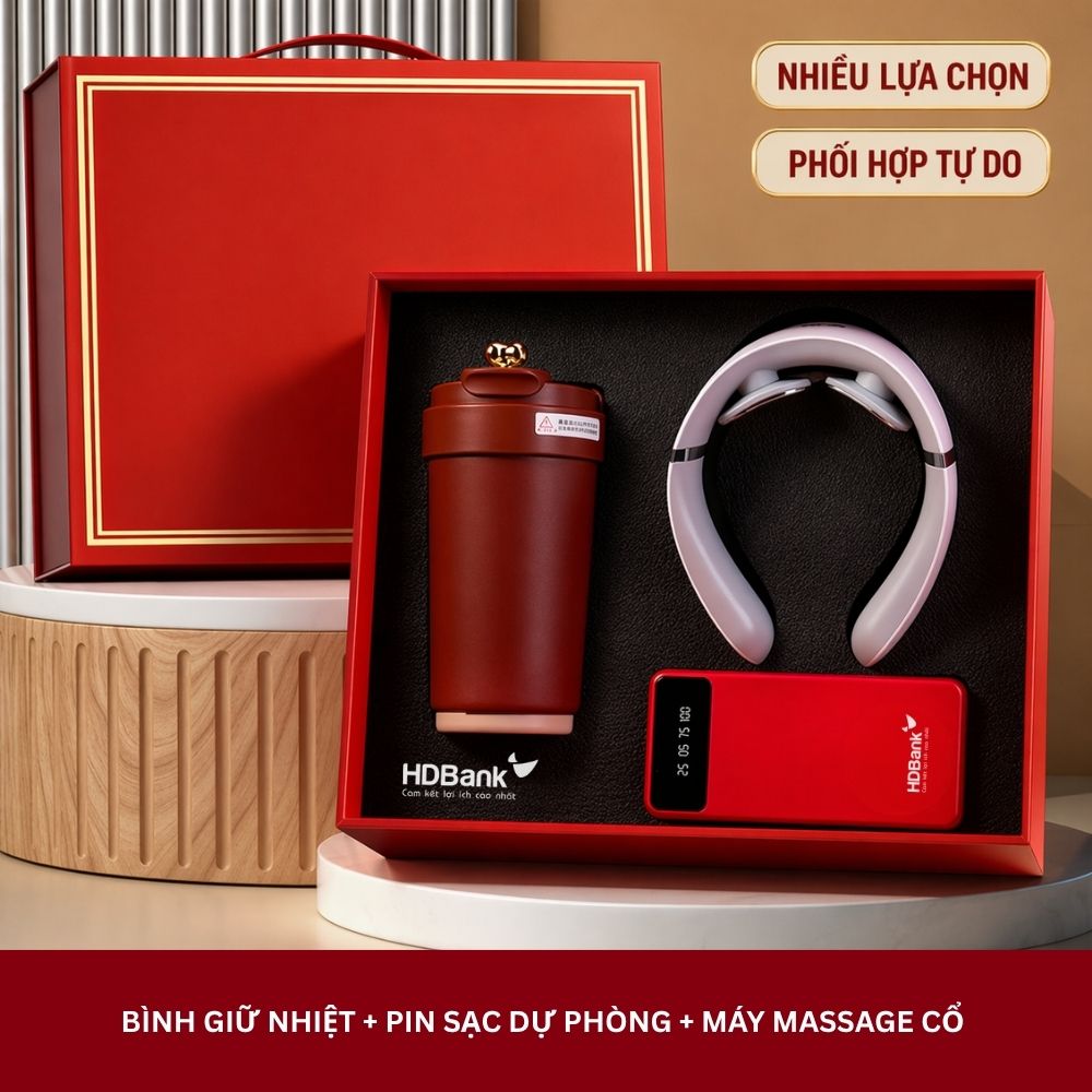 2 Bộ Quà Tặng Doanh Nghiệp Phong Cách Tối Giản Sang Trọng Tặng Khách Hàng VIP