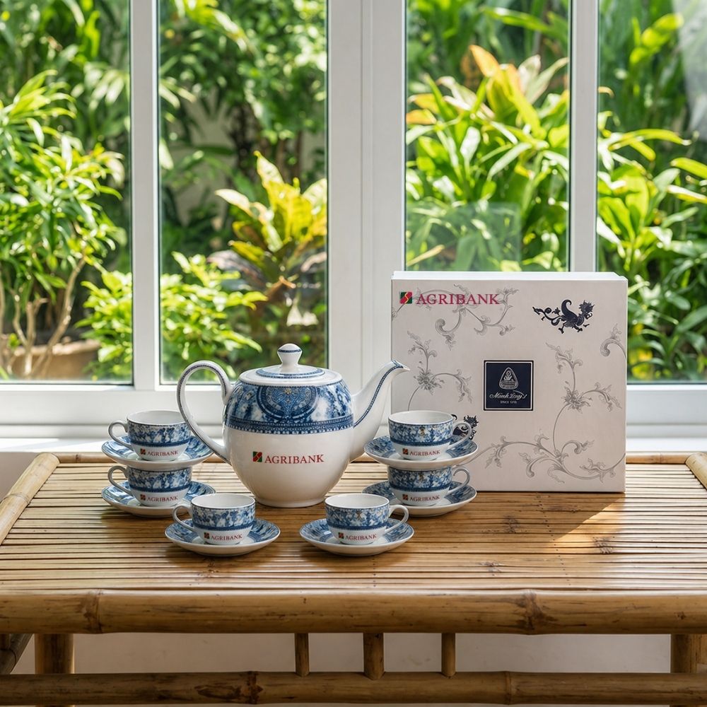 Bộ Trà 0.8L Camellia Văn Lang