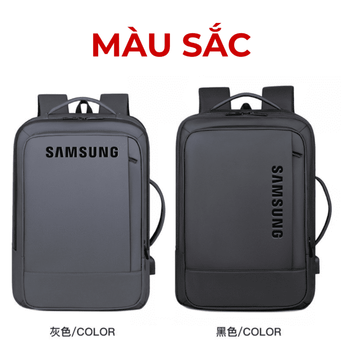 Balo In Logo Cho Đối Tác Chống Nước Đen 42x31x12 cm