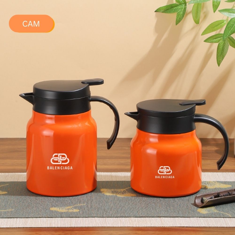 3 Bình Giữ Nhiệt Pha Trà Inox Có Lọc Trà - Quà Doanh Nghiệp Tặng Đối Tác VIP Cuối Năm