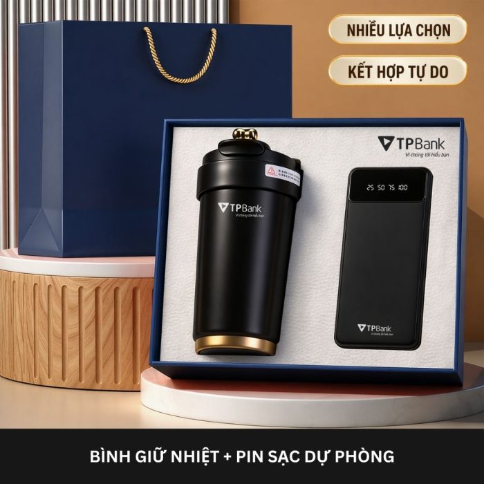 Bộ Quà Tặng Doanh Nghiệp Phong Cách Tối Giản Sang Trọng Tặng Khách Hàng VIP
