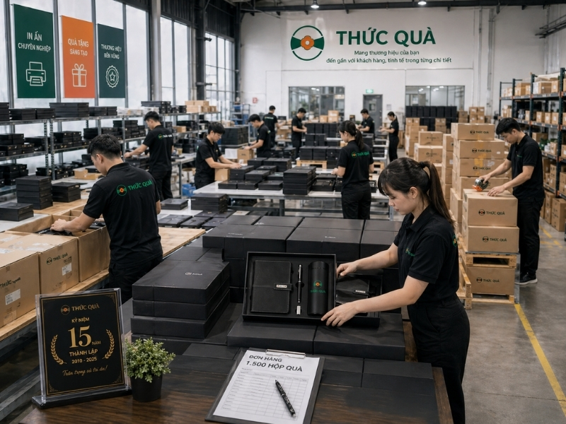 Sản xuất + đóng hộp