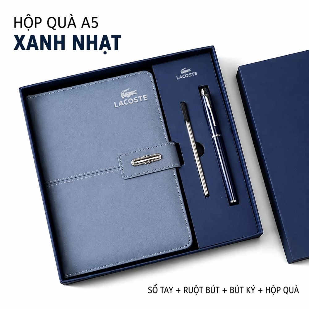 4 Bộ Quà Văn Phòng Phẩm Sổ Tay Bút USB Bình Giữ Nhiệt - Quà Tặng Đối Tác VIP Cuối Năm