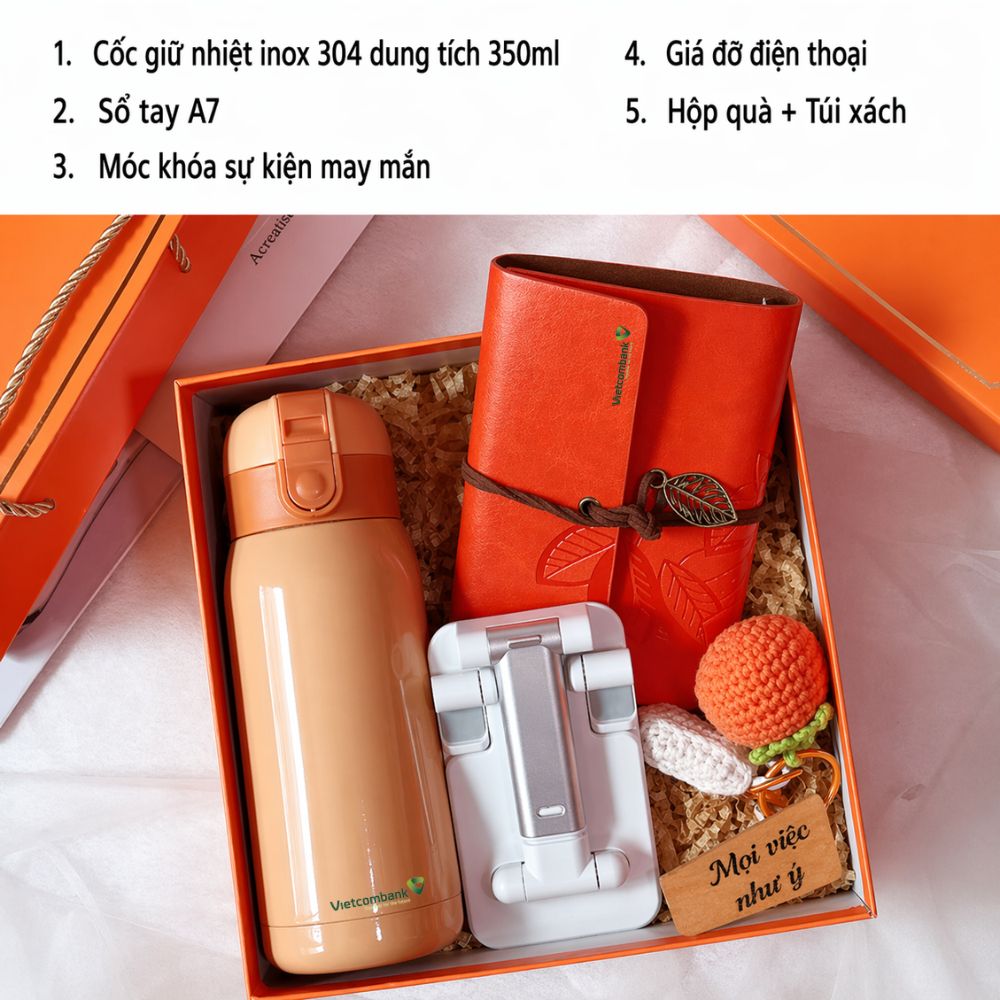 4 Combo Quà Tặng Doanh Nghiệp Tặng Nhân Viên, Tân Gia, Kỷ Niệm