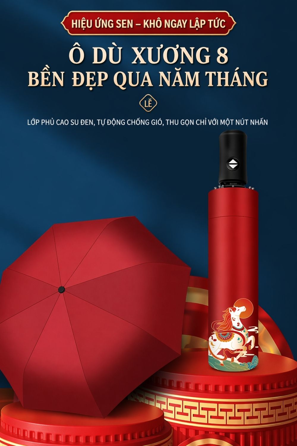 Combo Quà Tết Doanh Nghiệp Tặng Khách Hàng Thân Thiết Bình An May Mắn Cả Năm