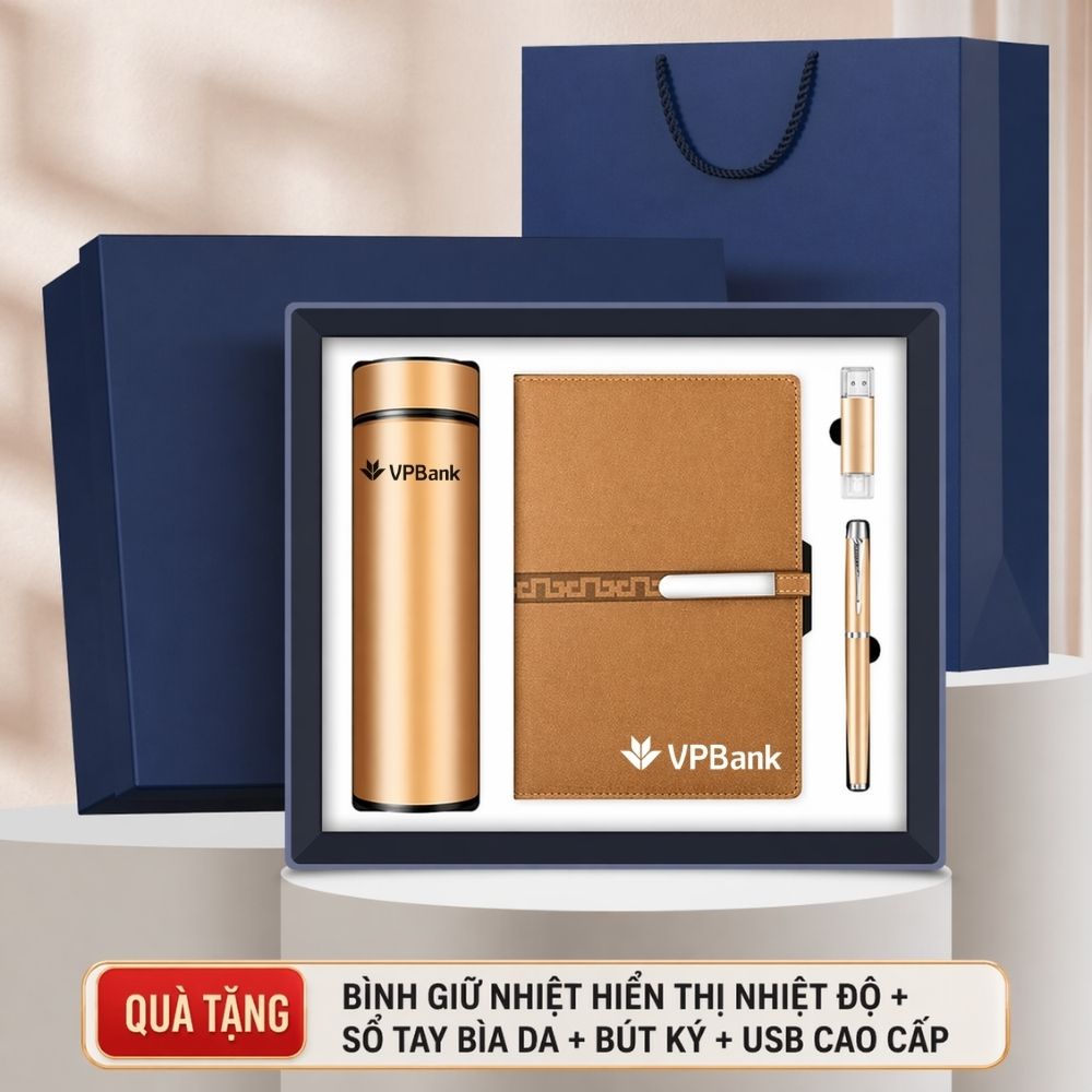 4 Bộ Quà Doanh Nghiệp Ý Nghĩa Phát Triển - Quà Tặng Nhân Viên Year End Party Tổng Kết Năm