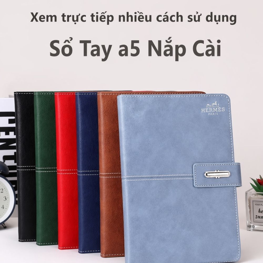 5 Bộ Quà Văn Phòng Phẩm Sổ Tay Bút USB Bình Giữ Nhiệt - Quà Tặng Đối Tác VIP Cuối Năm
