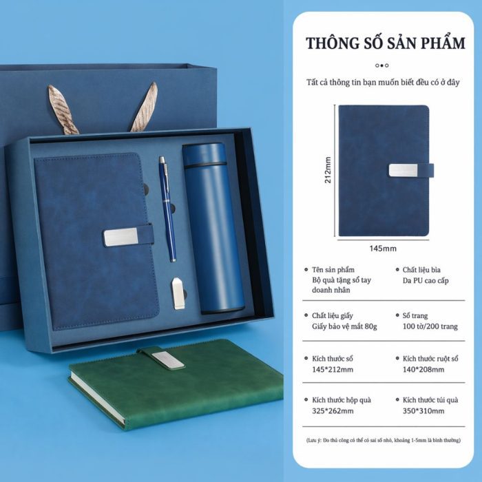 Set Quà Doanh Nghiệp Cao Cấp Tặng Đối Tác Dịp Lễ Kỷ Niệm Thành Lập Công Ty
