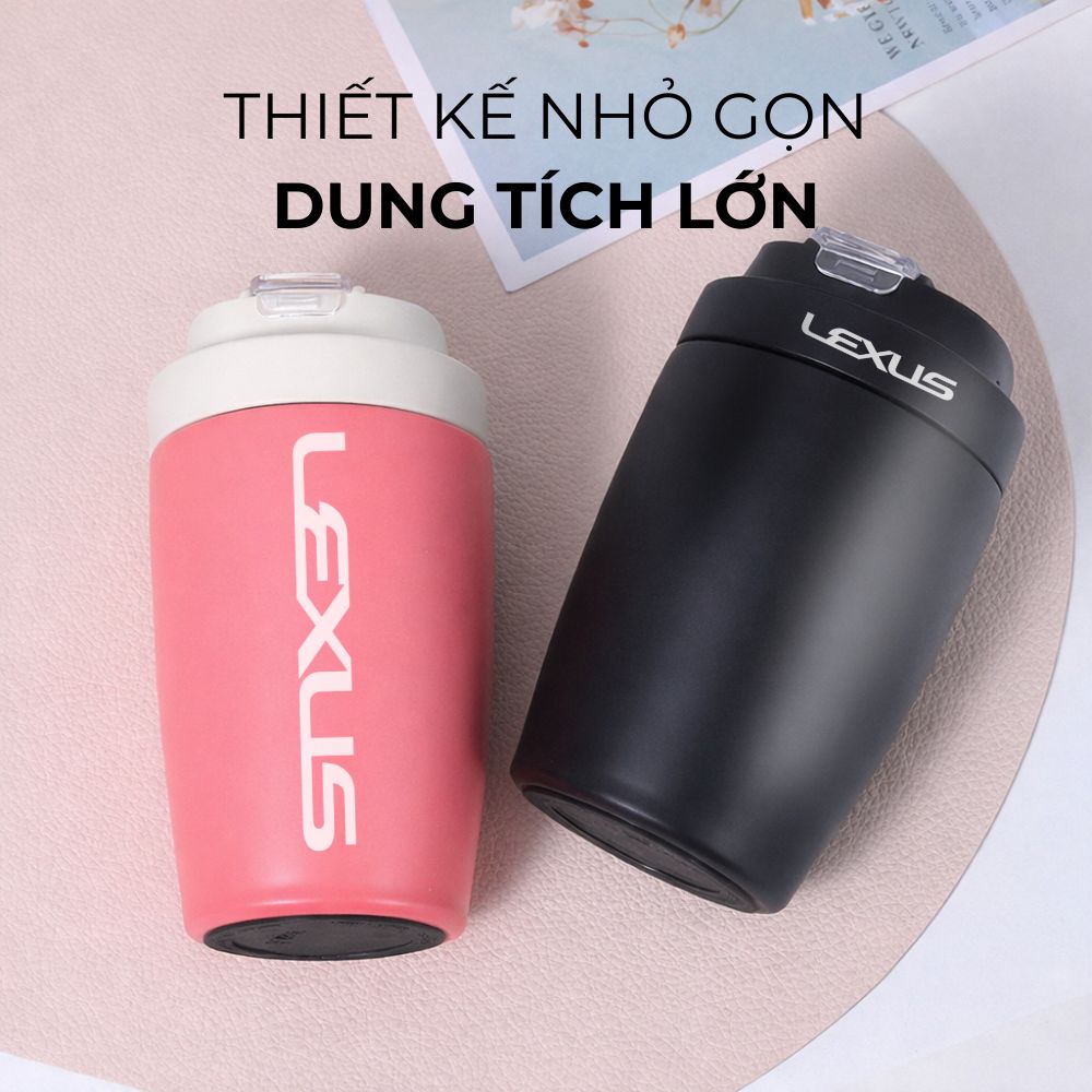 Cốc Giữ Nhiệt Thể Thao Ống Hút Inox - Quà Tặng Sự Kiện Khai Trương Văn Phòng, Doanh Nghiệp